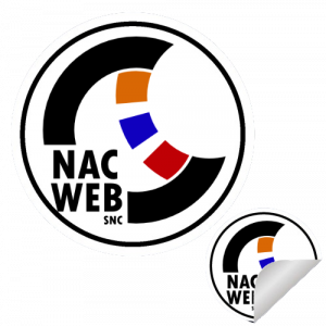 Adesivo personalizzato NACweb